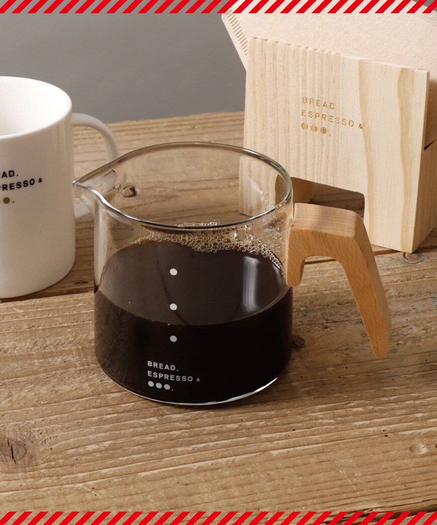 出所：パルグループ公式ファッション通販サイト 3COINS 【パンとエスプレッソと】コーヒーサーバー