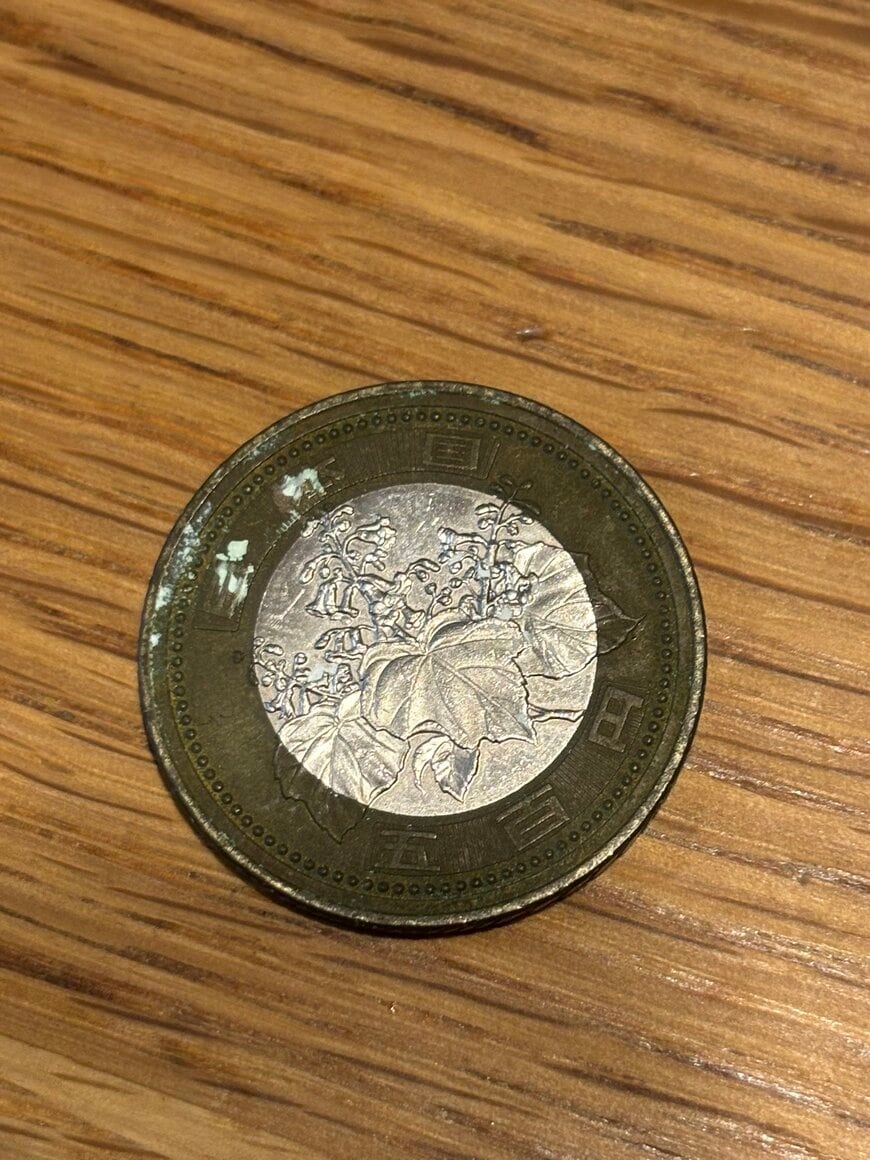 昔の硬貨のようにも見えます