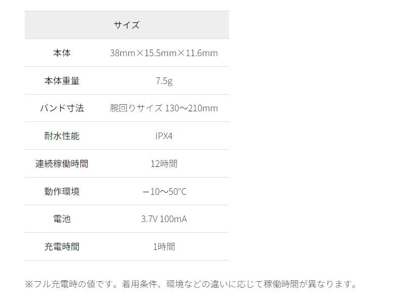 ワークマン、暑熱バンド（アラート機能付き）画像