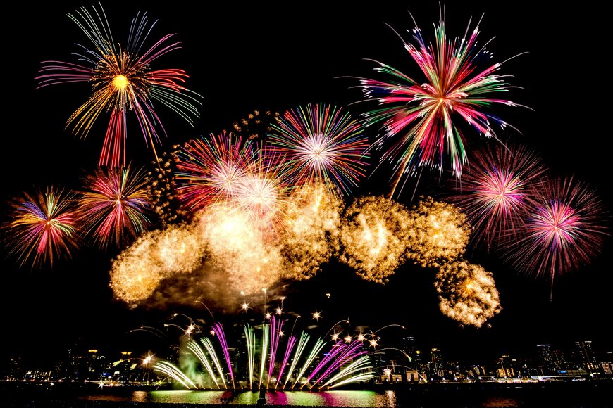 なにわ淀川花火大会の様子