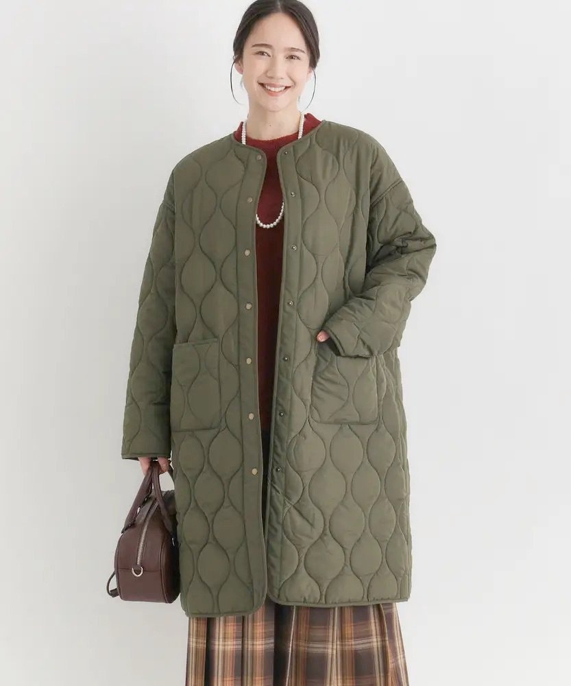 株式会社ライトオン　キルティングロングコート