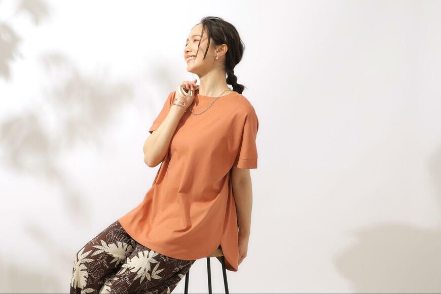 【汗ジミ防止/接触冷感/UV】夏も好きな色を着よう 欲ばりTシャツ