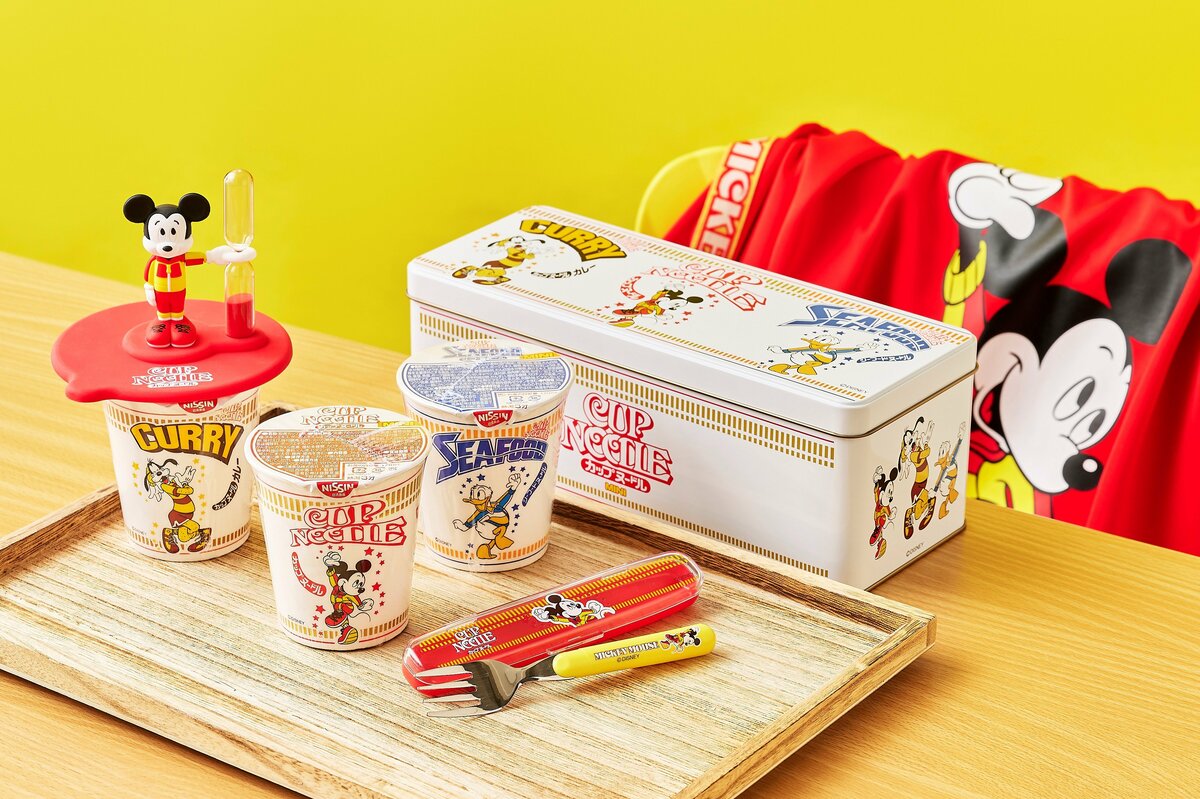 3分待つのも楽しい『ミッキーストッパー砂時計』【カップヌードル