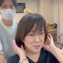 「オカッパ感…」もっさり感に悩む女性→プロにお任せ〈似合わせカット〉で驚愕の変身！「マダムみたい！」と上品な笑顔！