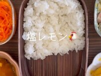 【在宅弁当】かぼちゃやネギなど野菜いっぱいで彩り豊かな”焼き鳥弁当”が話題！ブロッコリーのサラダも美味しそう！
