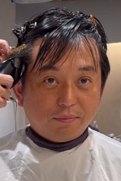 施術中の男性