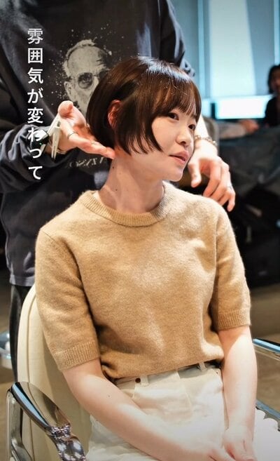 おしゃれな「ミニボブ」に