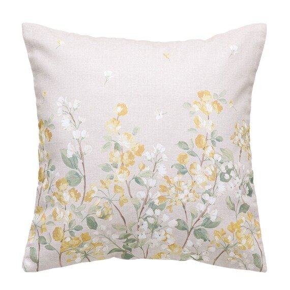 ニトリ　クッションカバー(フラワー　CS2401 45×45cm)