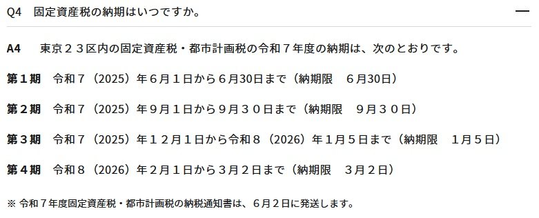 出所:東京都主税局「固定資産税・都市計画税(土地・家屋)」