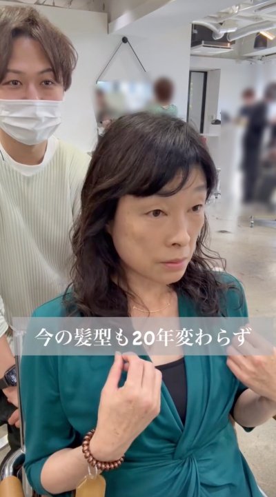 20年同じロングヘアだった女性がイメチェン！驚きのアフター姿に「素敵」「チャーミング」と称賛の声