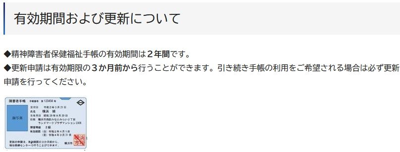 出所：神奈川県横浜市「精神障害者保健福祉手帳の交付」