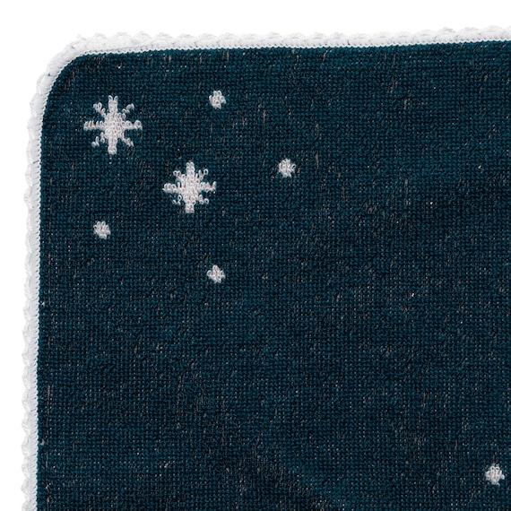 出所：ニトリ公式通販ニトリネット ハンドタオル(シマエナガトナカイ グリーン)