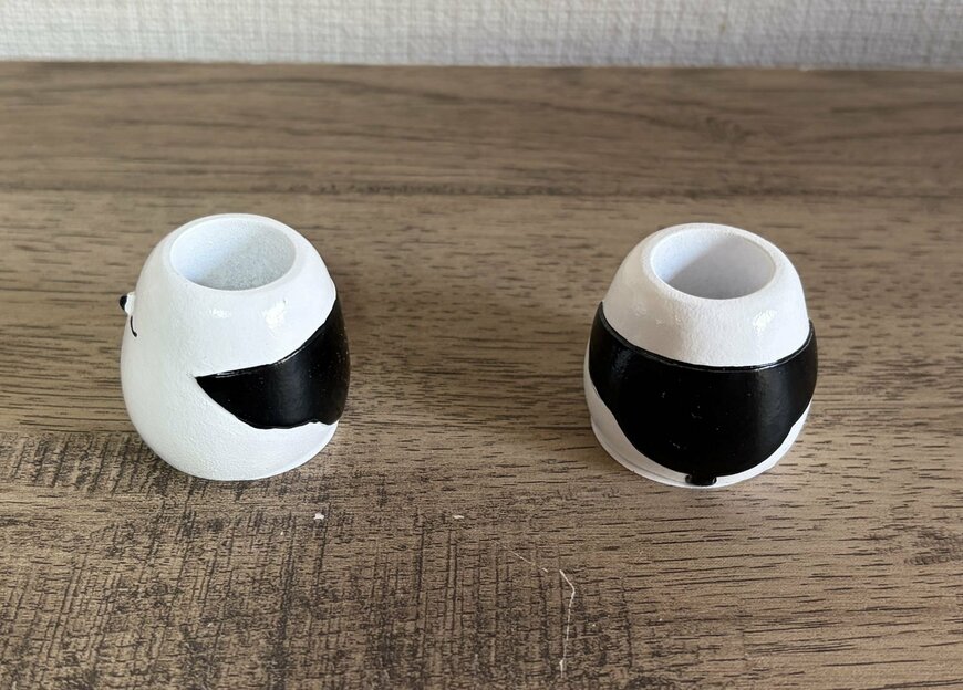 筆者撮影（セリア、歯ブラシスタンド シマエナガ型）