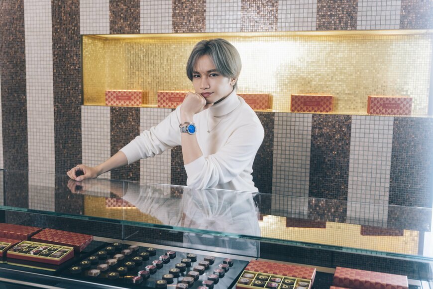 出所：ブルガリ・ジャパン合同会社「ブルガリ イル・チョコラートのホリデーコレクション『コレツィオーネ・ナターレ2024』のアンバサダーに、歌手・俳優の中島健人が就任!　インスタグラムで写真・動画を順次公開」