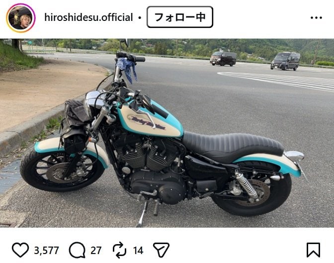 ヒロシのInstagram投稿