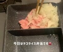 【初心者弁当】上京したて料理初心者の「タコライス弁当」が美味しそうと話題