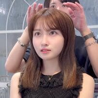 【大変身】前髪と顔周りカット希望の女性が“今っぽヘアー”に大胆イメチェン！「綺麗！」と大絶賛