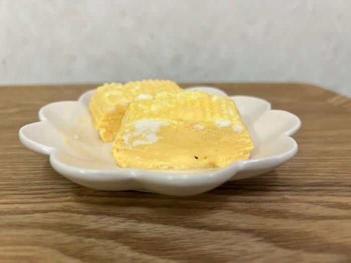 だし巻き卵の断面