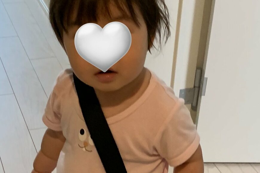 【あたちは準備OK！そっちはどぉ？】1歳児のお出かけじたくが超絶キュート