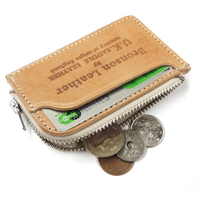 BRONSON LEATHER - Zip Coin Case ¥8,640（税込）