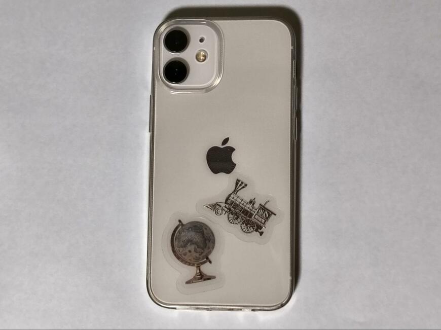 筆者撮影（セリア、フレークシール 20P 旅気分）