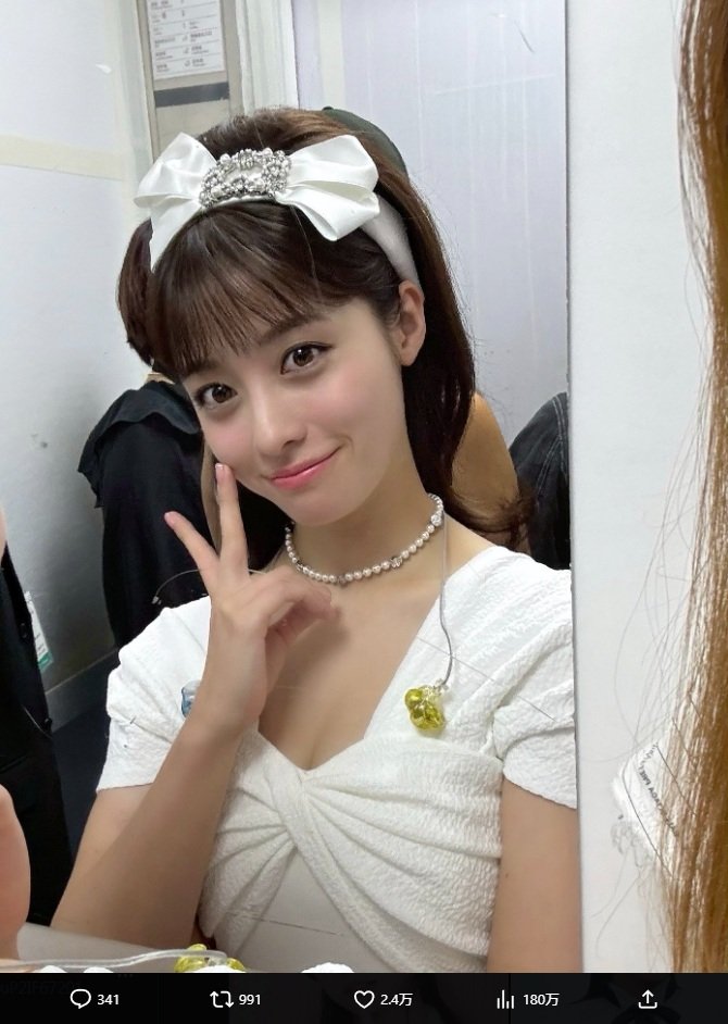 出所：橋本環奈のX（@H_KANNA_0203）参照日：2025年9月22日