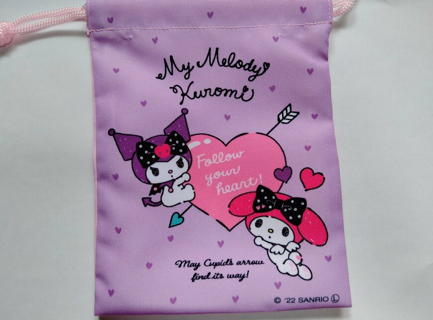 筆者撮影（セリア、ミニ巾着M/M）