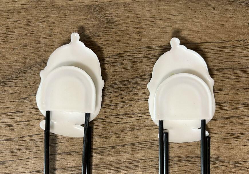 キャンドゥ、ビッグクリップ2P ソーダの中にシマエナガ 画像