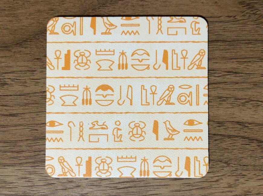 セリア、吸水コースター 古代文明・UMA商品画像