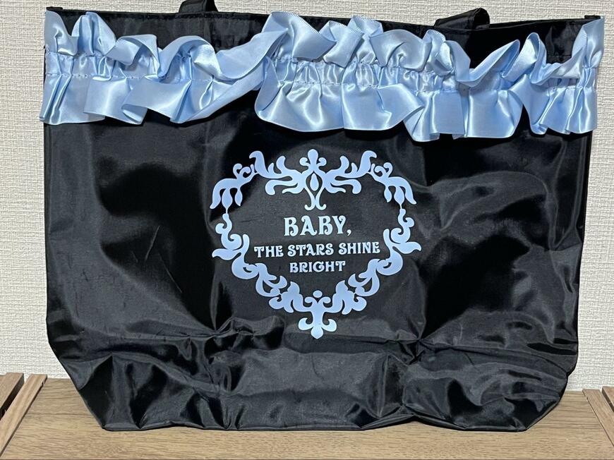 Sho-Comi 19・20合併号、サテンフリルビッグトートバッグ商品画像