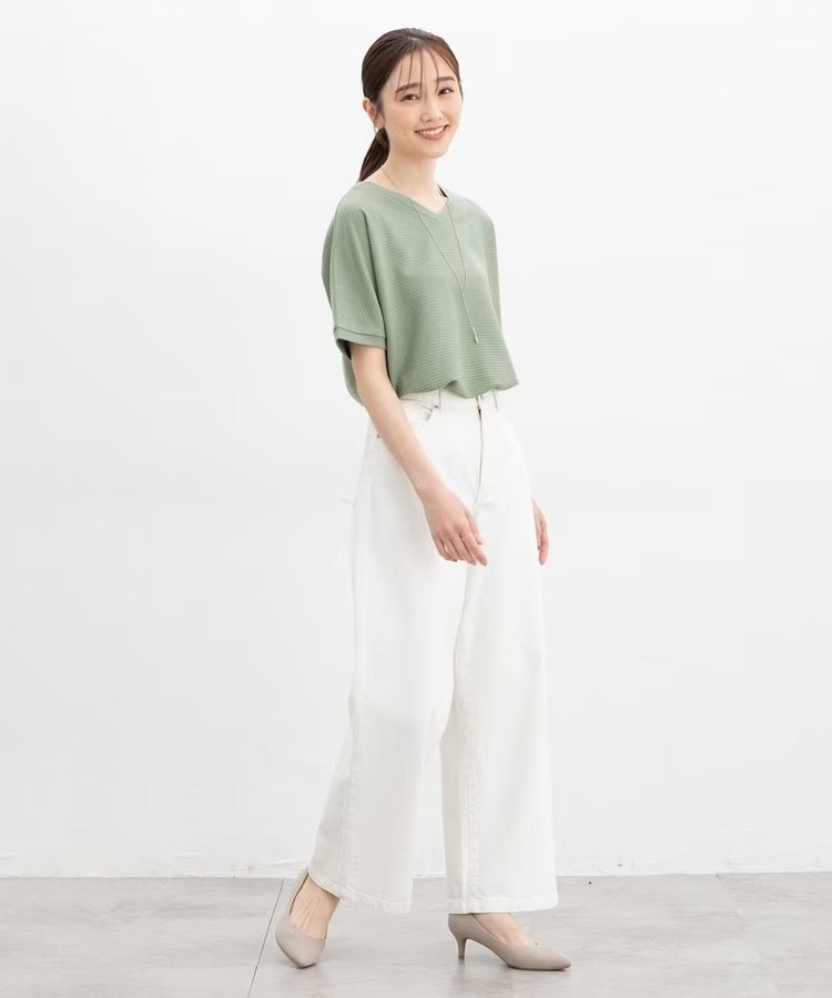 ハニーズ公式 アクセ付ドルマントップス