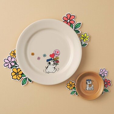 スヌーピーの弟オラフ初単独」Afternoon Tea LIVINGで880円から美濃焼