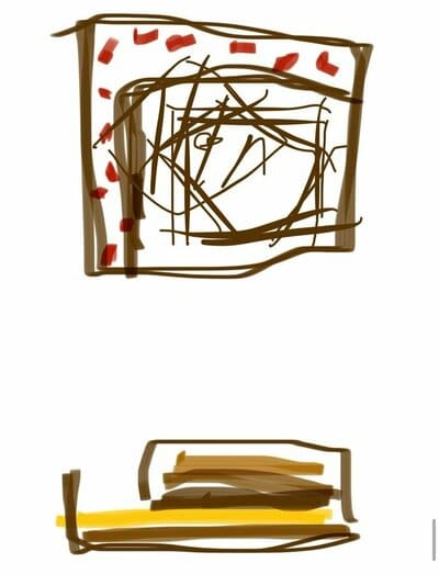 他のケーキのデザイン画