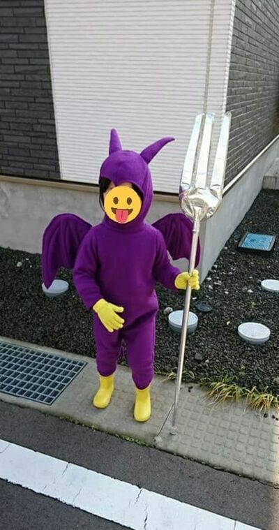 ベビーサタンのコスプレ