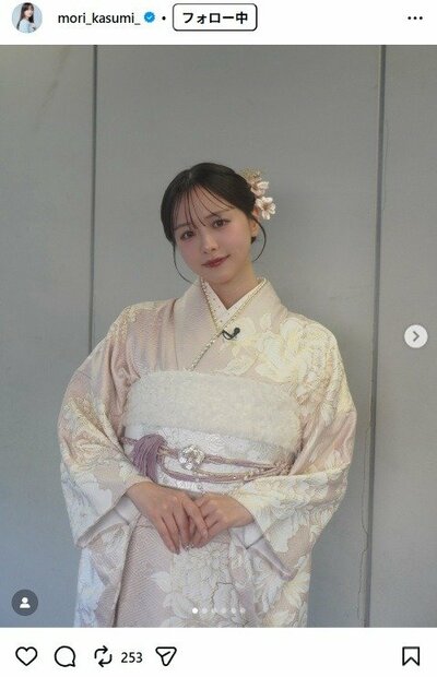 森香澄のInstagram投稿