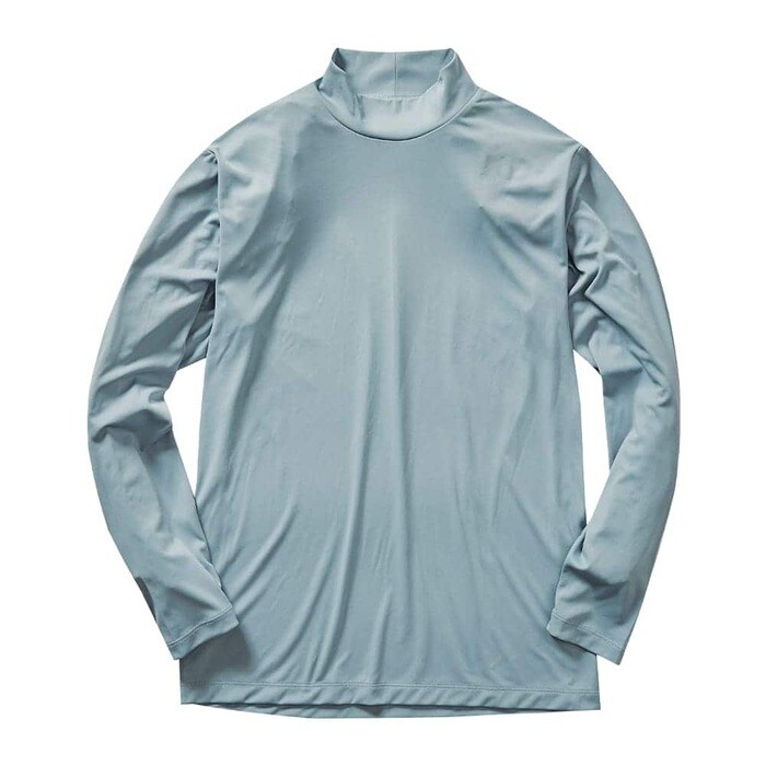 ゴルフベーシック長袖モックネック