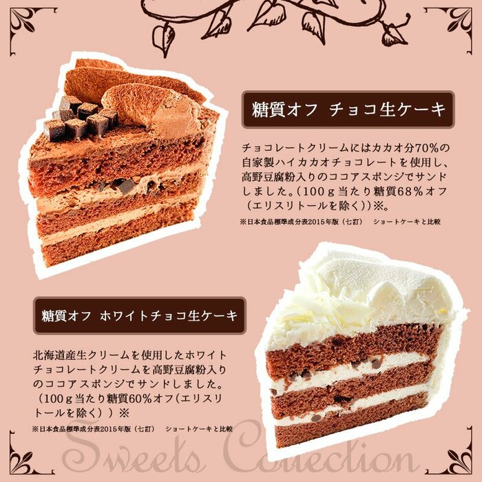 6種のスイーツコレクション