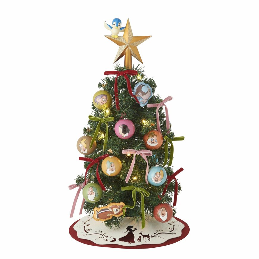 出所：フランフラン公式　ディズニー 白雪姫 / クリスマスツリースターターセット　60cm