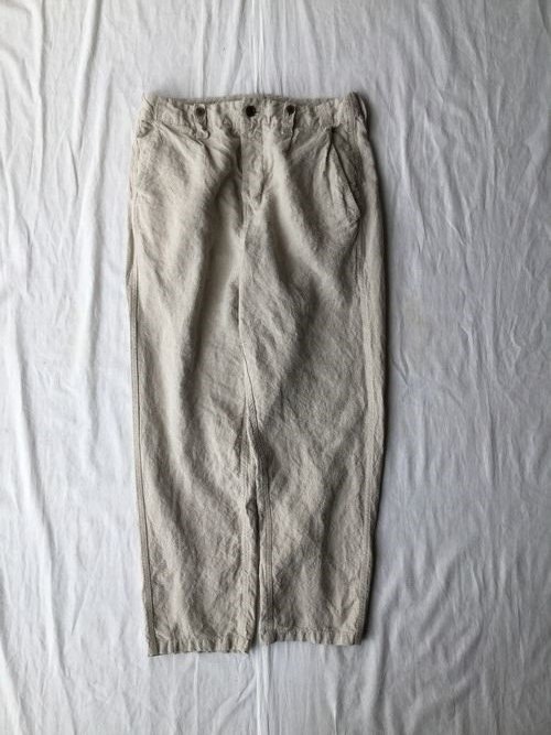 nest Robe CONFECT - Over Dyed Linen Military Pants ¥25,920（税込）