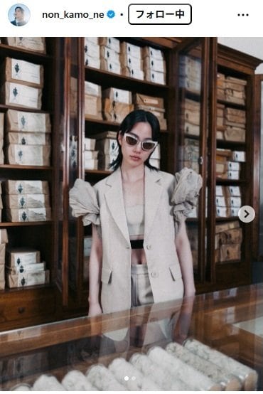 出所：のんのInstagram（＠non_kamo_ne）参照日：2026年3月10日