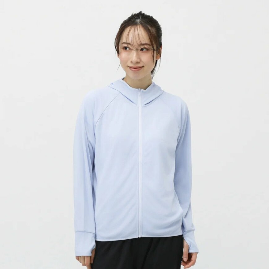 出所：アルペン公式 iCOOL 遮熱UV ジップパーカー