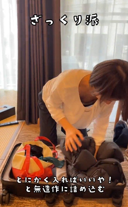 出所：@superhotel_official「あなたはどっち？旅行のパッキングあるある」