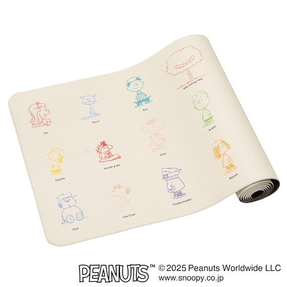 ニトリデコホーム公式　【デコホーム商品】ロングマット(180cm オールスター スヌーピー)