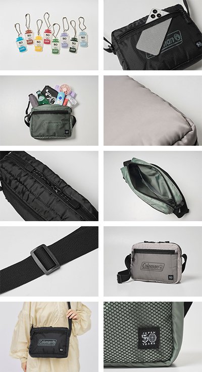 出所：ローソン公式サイト　Coleman BRAND BOOK #08 ショルダーバッグ