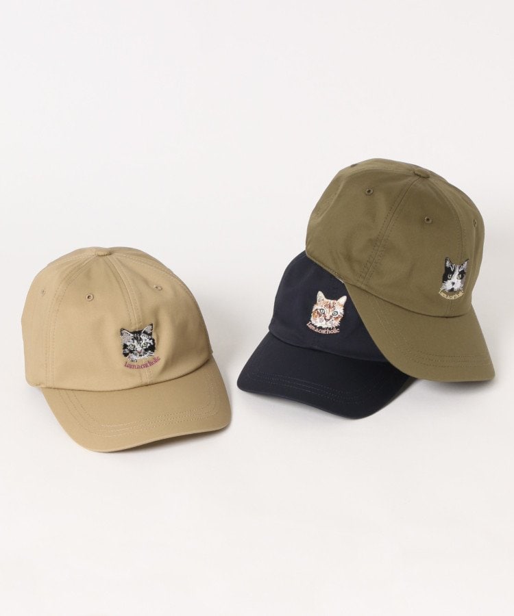 Bleu Bleuet（ブルーブルーエ）公式サイト　cat刺繍キャップの画像
