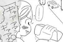 【やめろ…】赤ちゃんの寝かしつけ中、やっと寝たと思ったら“選挙カー”が…？ 辛い思い出を描いた漫画にSNSで反響