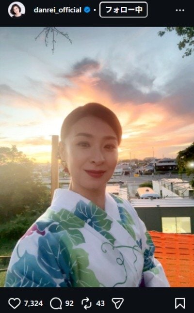 檀れいのInstagram投稿