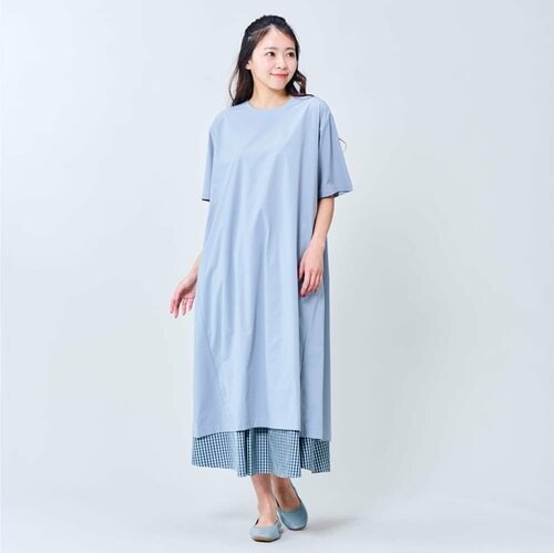 レディースエアロクラスターガーデニングワンピース