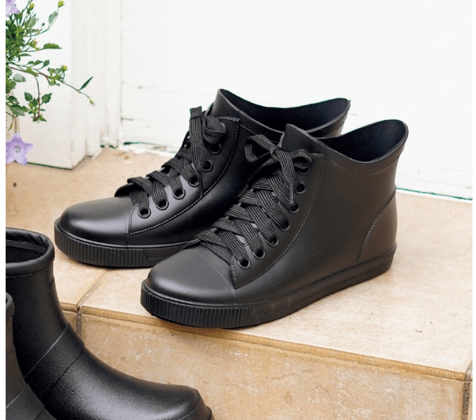 レディースレインスニーカー