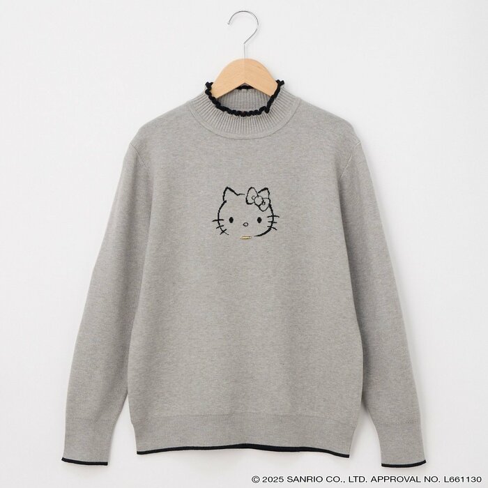 ハローキティの顔そのものをフロントに大きくデザイン